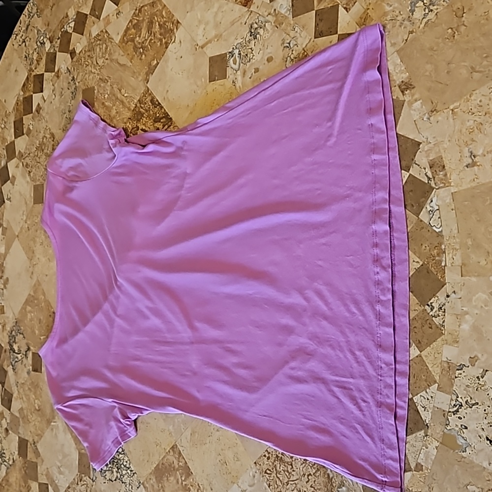 Willi Smith Purple Top Shirt Blouse Size M Medium - Picture 10 of 16